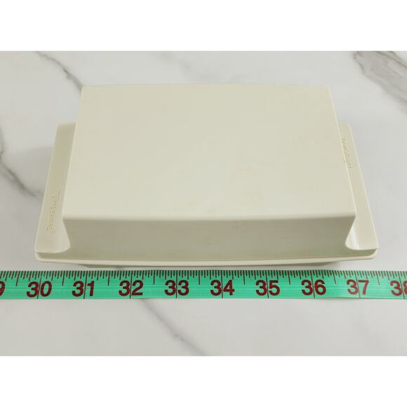 Tupperware Butter Dish Cheese Storage Dinnerware #1512-6 Made in USA Vintage - Picture 12 of 12